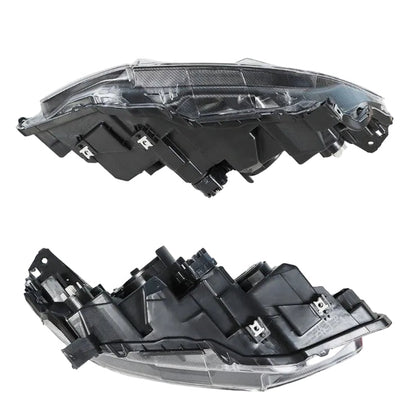 (New) Honda Civic 2016-2018 Halogen Projector Headlights Chrome Housing