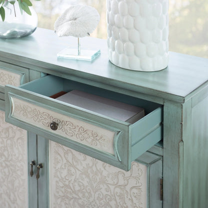 Antique Blue & White Console