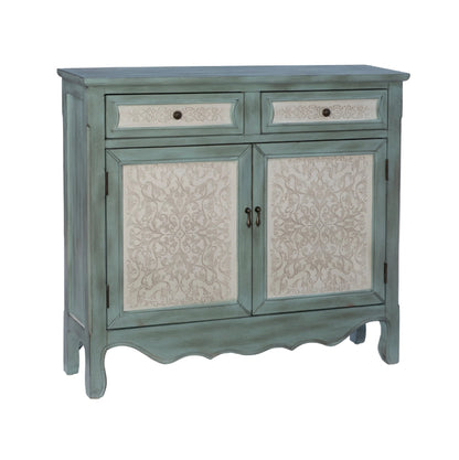 Antique Blue & White Console