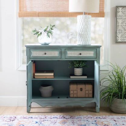 Antique Blue & White Console