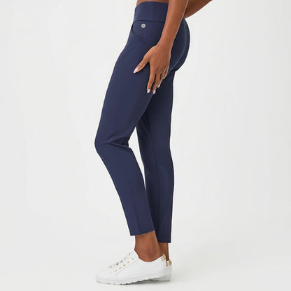 (New with Tags) UPF 50+ Luxletic 28" Corso Pant - Navy Blue Size 14