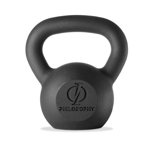 (New) Philosophy Gym Cast Iron Kettlebell Weight, 30 lbs