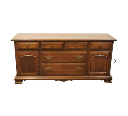 Ethan Allen Classic Manor Solid Maple Triple Door Dresser