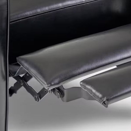 Darvis Black Club Chair Recliner