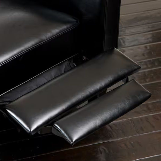 Darvis Black Club Chair Recliner