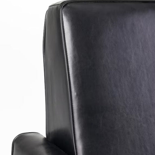 Darvis Black Club Chair Recliner