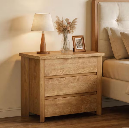 Fenley Light Brown Oversized Nightstands