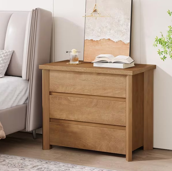 Fenley Light Brown Oversized Nightstands