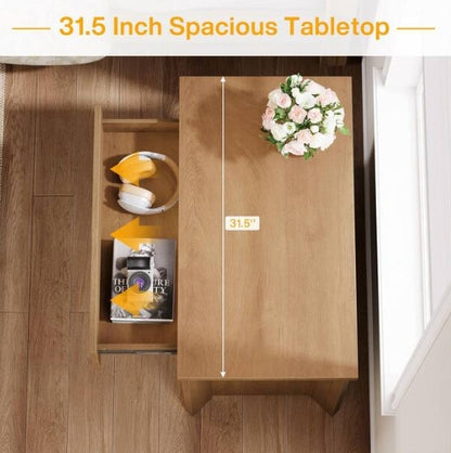 Fenley Light Brown Oversized Nightstands