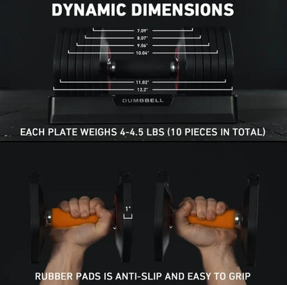 24LB Adjustable Dumbbell
