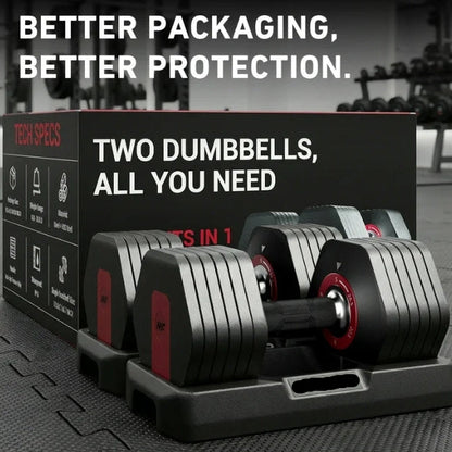 24LB Adjustable Dumbbell