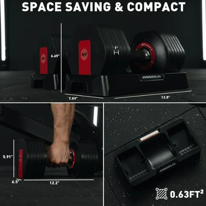 24LB Adjustable Dumbbell