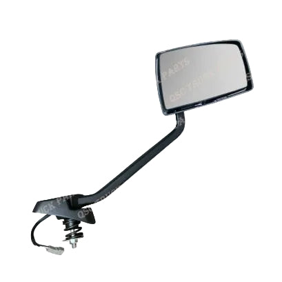 QSC Replacement Black Hood Mirror Right Passenger Side for Mack Anthem