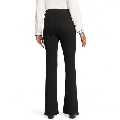 J Jill High-Rise Curved-Pocket Flare Jeans