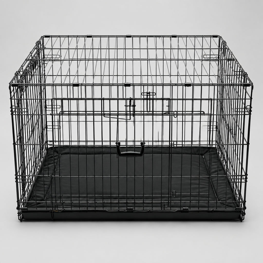 Top Paw 36 Inch Double-Door Folding Crate