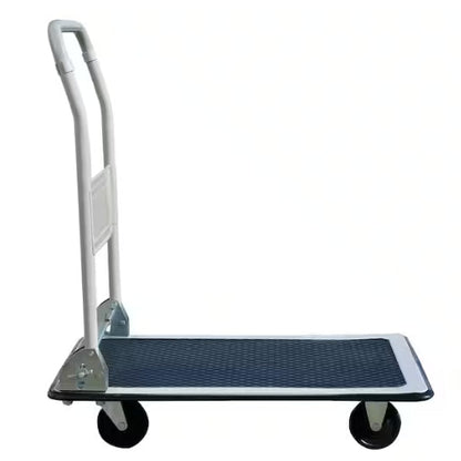 (New) 330 lbs. Capacity Steel Folding 4-Wheeled Platform Truck Utility Cart