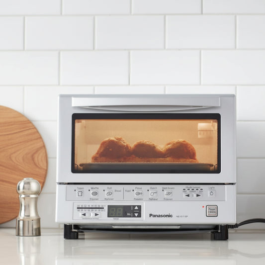 Panasonic - FlashXpress 4-Slice Toaster Oven - Stealth Gray