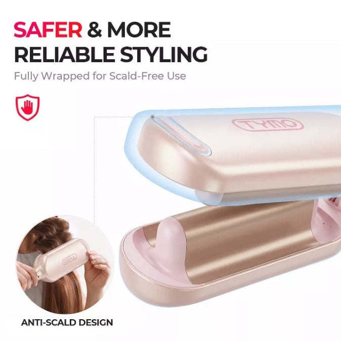 (New) TYMO Rovy Hair Waver - Champagne Pink