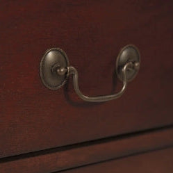 Homelegance Mayville Nightstand Brown Cherry