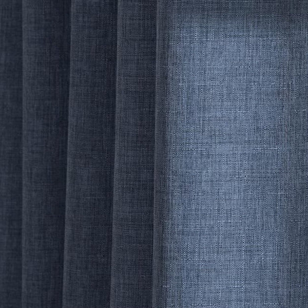 Navy Blue Blackout Thermal Single Curtain Panel