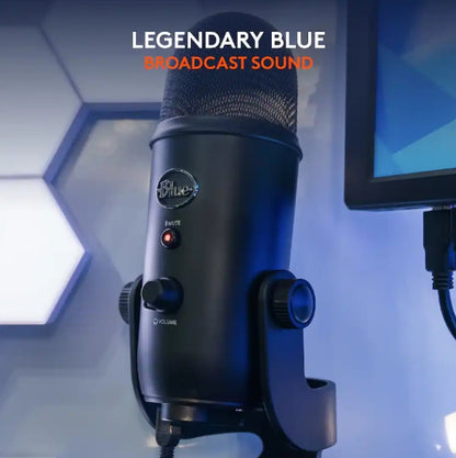 Blue Yeti Professional Multi-Pattern USB Condenser Microphone