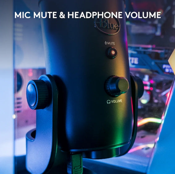 Blue Yeti Professional Multi-Pattern USB Condenser Microphone