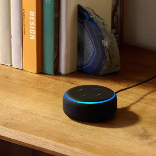 (New) Amazon - Echo Dot (3rd Gen) - Charcoal