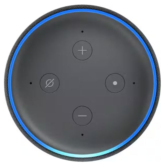 (New) Amazon - Echo Dot (3rd Gen) - Charcoal