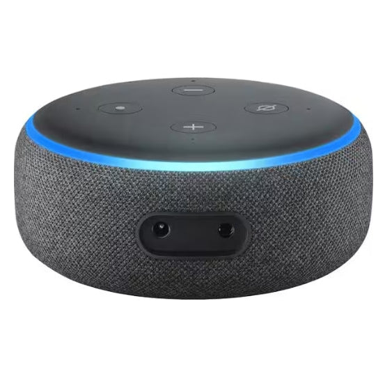 (New) Amazon - Echo Dot (3rd Gen) - Charcoal