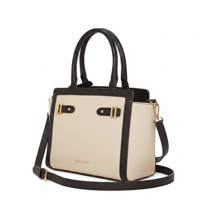 Liz Claiborne Mini Tuxedo Tote Bag