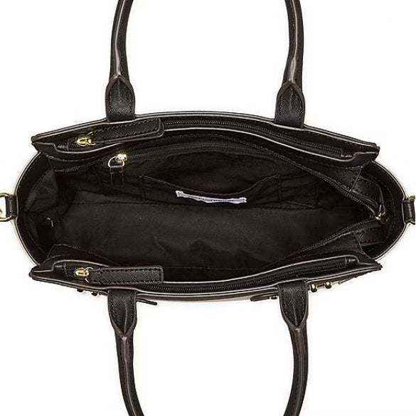 Liz Claiborne Mini Tuxedo Tote Bag