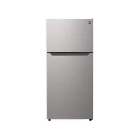 Kenmore 20.2-cu ft Standard-Depth 30-in Wide Top-Freezer Refrigerator Stainless Steel