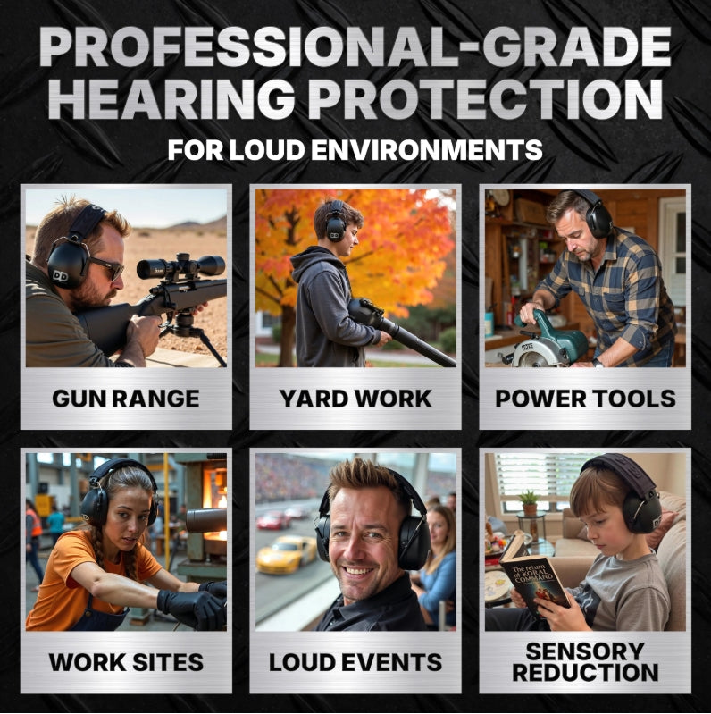 Decibel Defense Safety Earmuffs