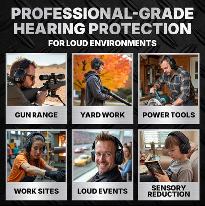 Decibel Defense Safety Earmuffs