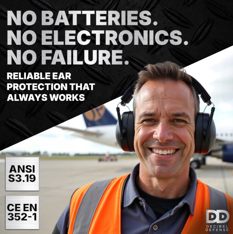 Decibel Defense Safety Earmuffs