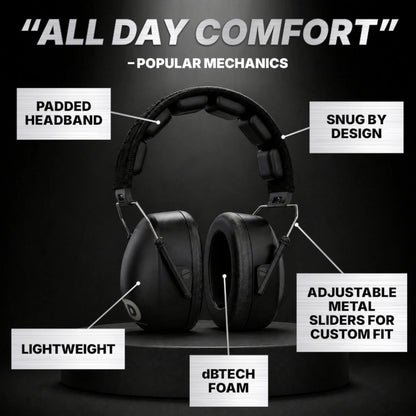 Decibel Defense Safety Earmuffs
