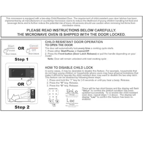 (New) GE 0.7-cu ft 700 -Watt Countertop Microwave