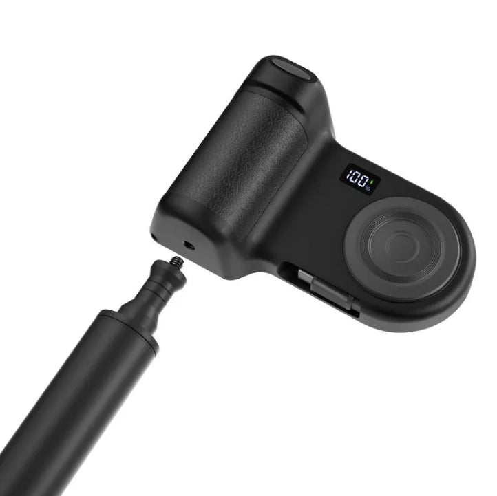 (New) Belkin 1.75" 10000 mAh Power Camera Grip/Bank USB-C Port - Pepper Gray