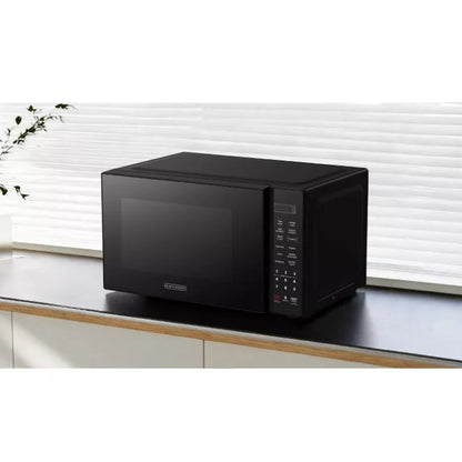 (New) BLACK+DECKER 0.9 cu ft Microwave Black
