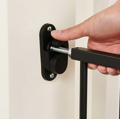 (New) Regalo Top of Stair Baby Gate - 40.5" - Black