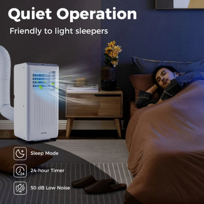 Costway 8000/10000 BTU 3-in-1 Portable Air Conditioner Fan Dehumidifier