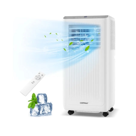 Costway 8000/10000 BTU 3-in-1 Portable Air Conditioner Fan Dehumidifier