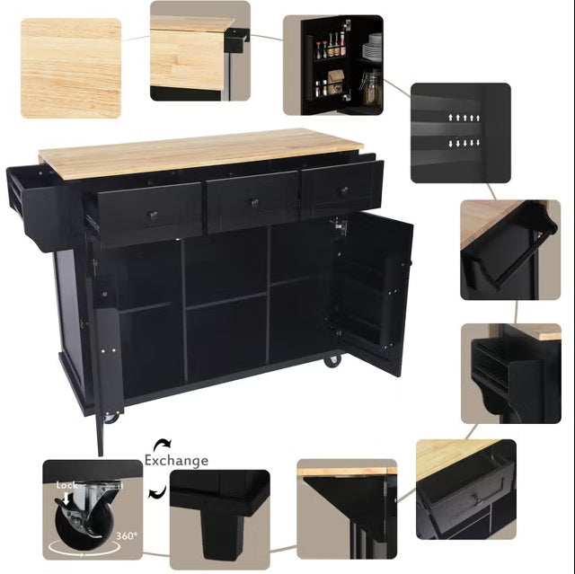 Dovelina Kiopy Kitchen Cart