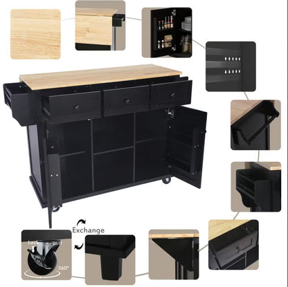 Dovelina Kiopy Kitchen Cart