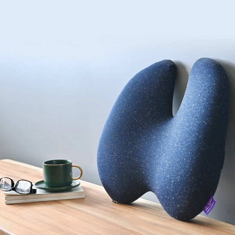 Cushion Lab Back Relief Lumbar Pillow - Grey