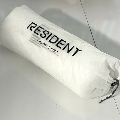 Resident Memory Foam Pillow King One Pillow New White