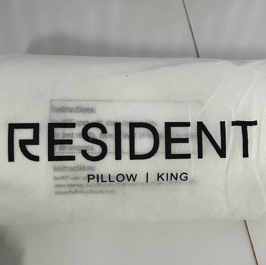 Resident Memory Foam Pillow King One Pillow New White