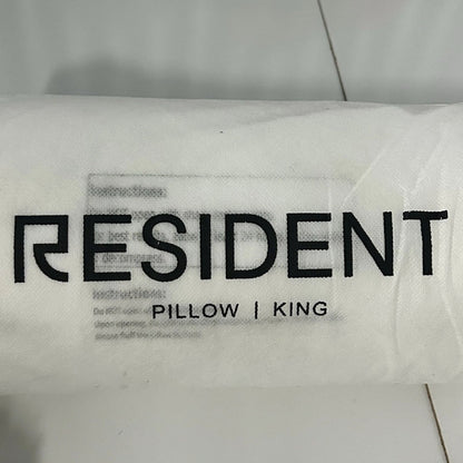 Resident Memory Foam Pillow King One Pillow New White