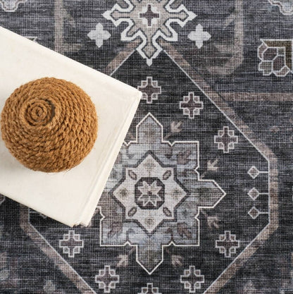 (New) Nuloom Kalaya SplashGuard Machine Washable Area Rug