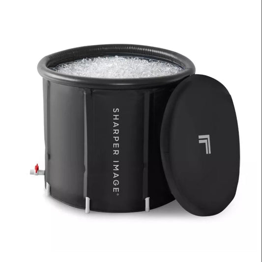 (New) Sharper Image Ice Bath Portable Cold Plunge Revitalizing Ice Therapy Workout Recovery